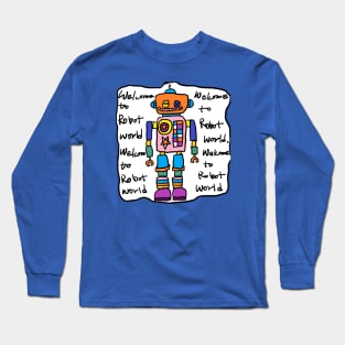 humanoid robot Long Sleeve T-Shirt